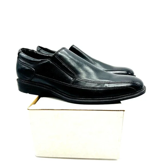Kenneth Cole New York Men's Len Leather Loafers- Black, US 9.5 *USED* - Picture 2 of 10
